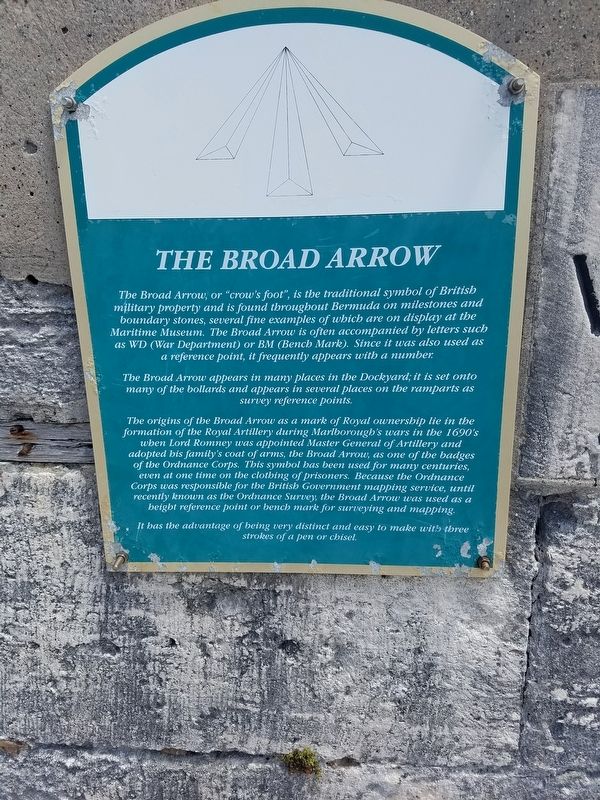 The Broad Arrow Marker image. Click for full size.