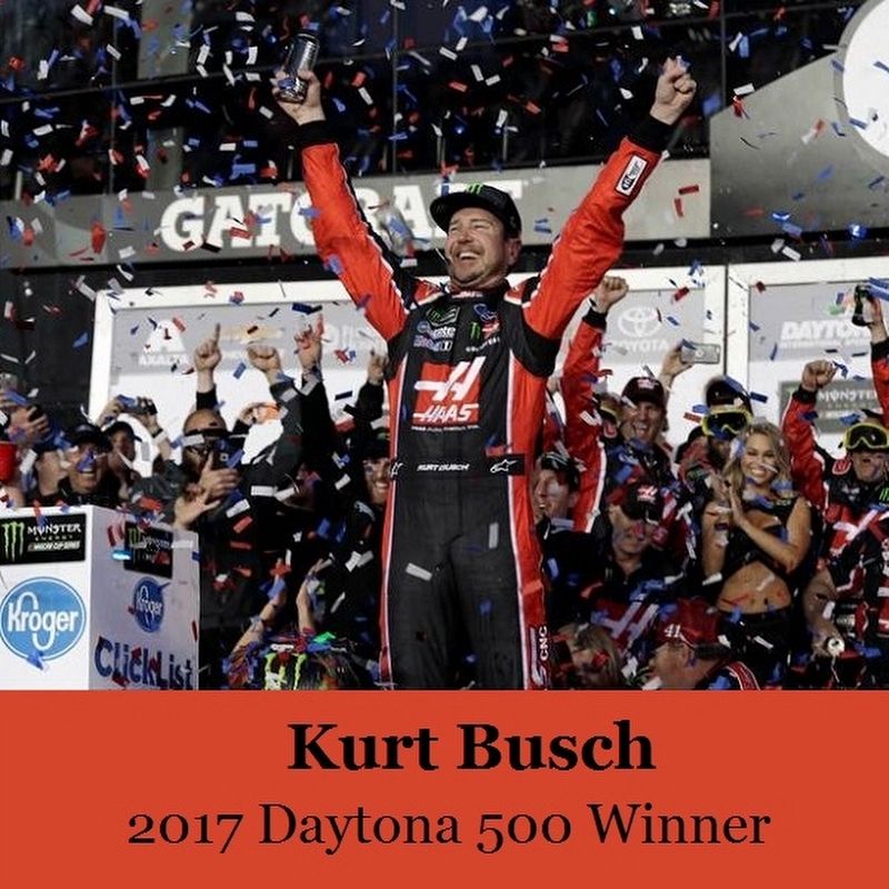 2017 Daytona 500 Walk of Fame Champion image. Click for full size.