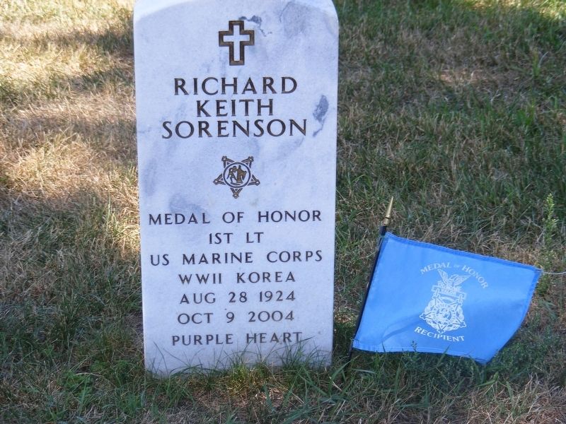Richard Keith Sorenson-World War II Congressional Medal of Honor Recipient image. Click for full size.