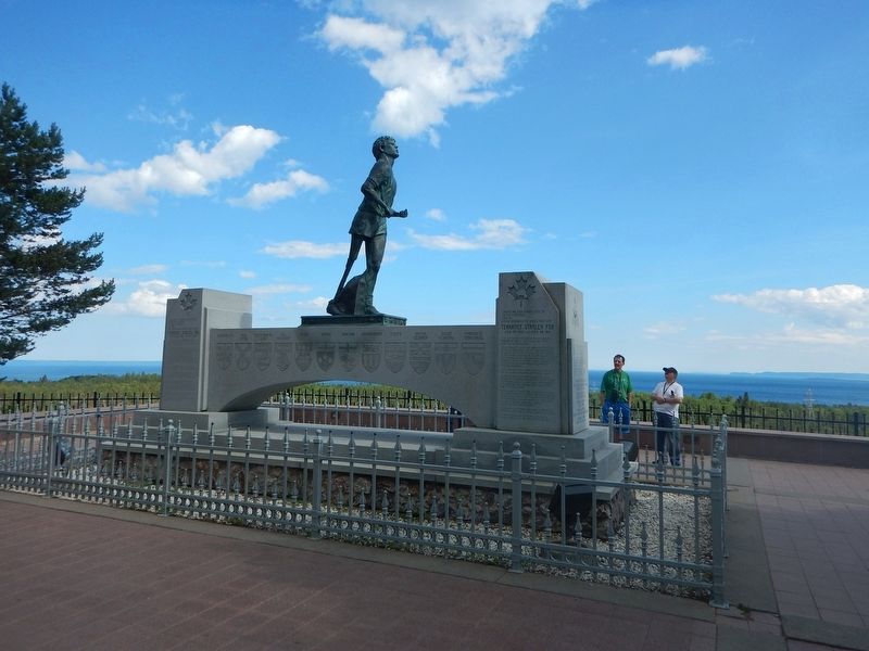 Terry Fox statue. Click for full size. Terry Fox statue image. Click for full size.