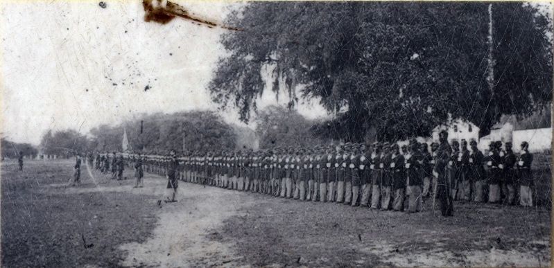The 29th Connecticut Infantry Regiment during the Civil War image. Click for full size.