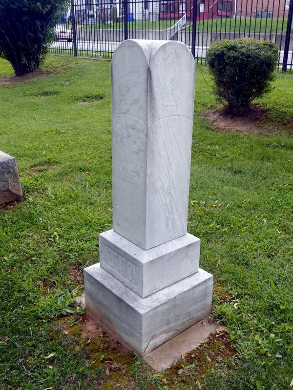 Jacob, Harriet, and Corderlia Wheaton Headstone<br>Rose Hill Cemetery image. Click for full size.
