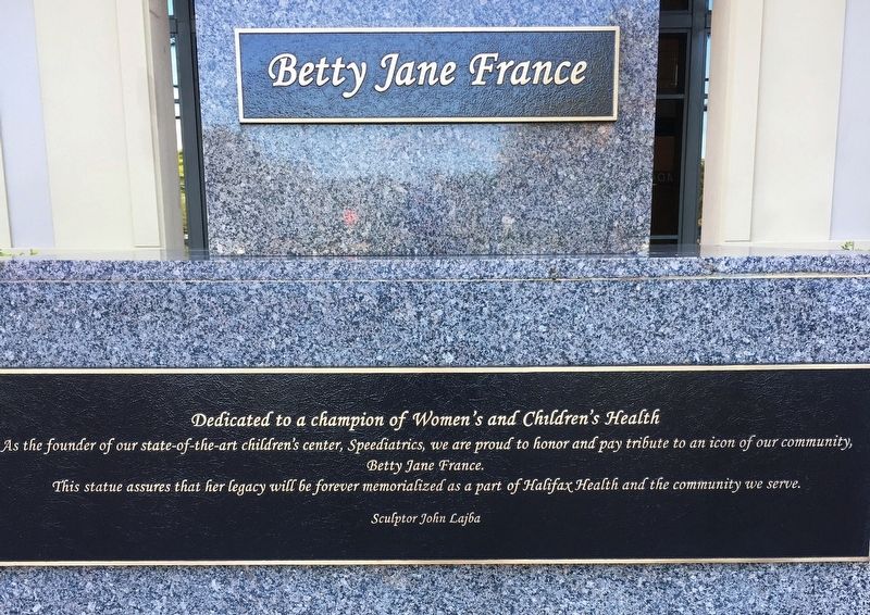 Betty Jane France Marker image. Click for full size.