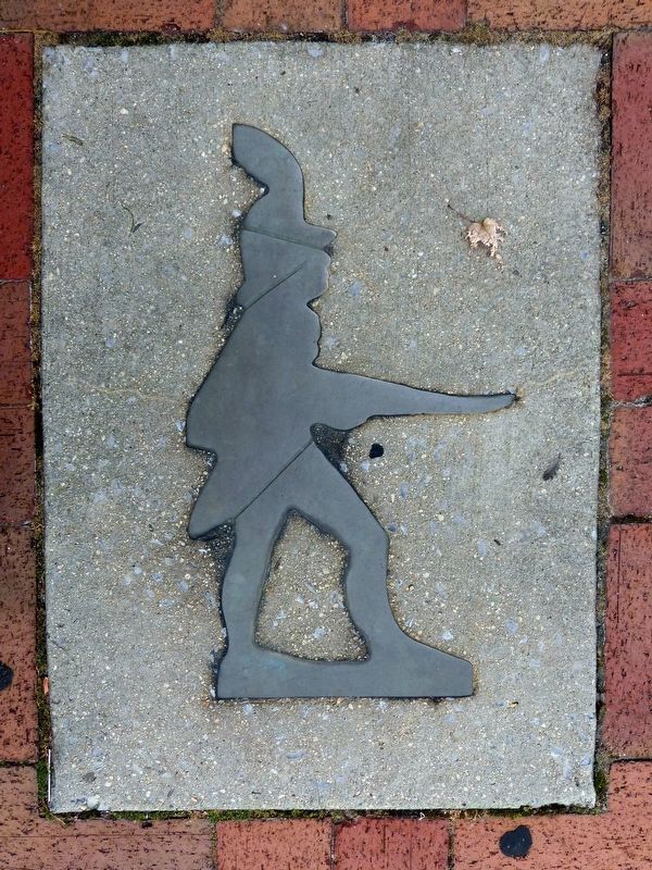 Little Heiskell<br>Embedded in the Sidewalk<br>Washington County Courthouse image. Click for full size.