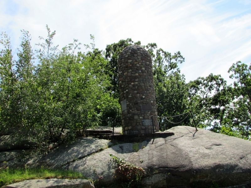 Abigail Adams Cairn image. Click for full size.
