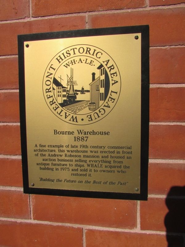 Bourne Warehouse Marker image. Click for full size.