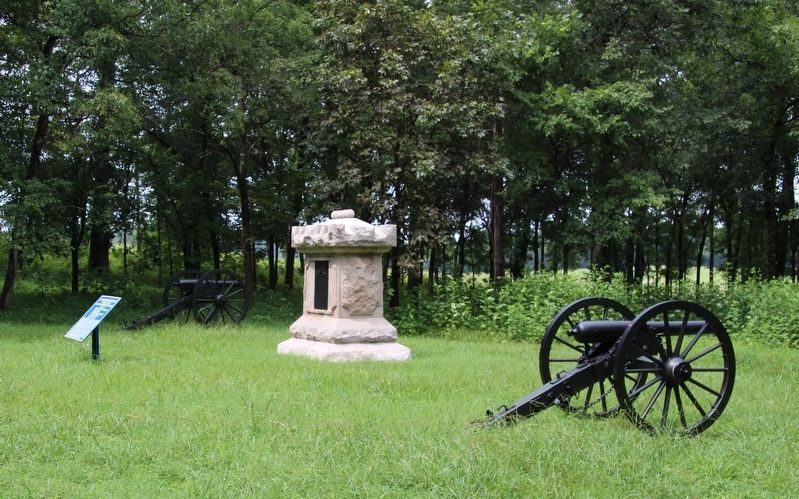 11th Battery, Indiana Light Artillery Marker image. Click for full size.