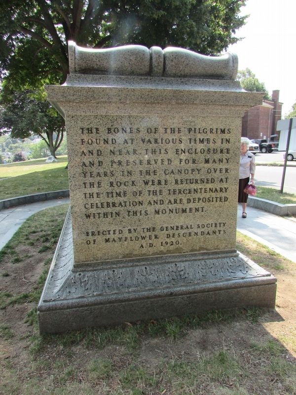 North Side of Monument image. Click for full size.