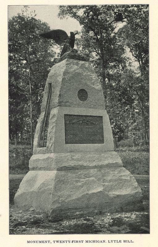 21st Michigan Infantry Marker image. Click for full size.