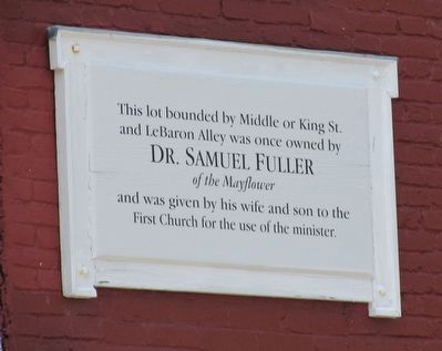 Dr. Samuel Fuller Marker image. Click for full size.