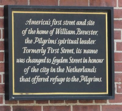 Americas First Street Marker image. Click for full size.