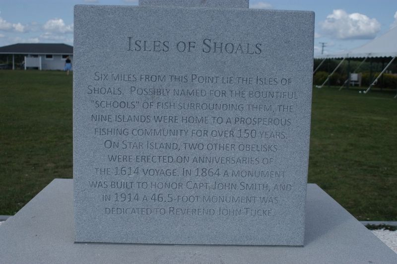 New Isles of Shoals Marker Marker. Click for full size. New Isles of Shoals Marker Marker image. Click for full size.