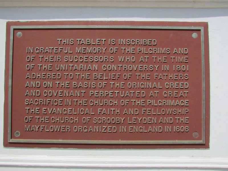 Unitarian Controversy of 1801 Marker image. Click for full size.