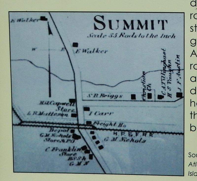 Summit Map (<b><i>Source: 1870 D. G. Beers. Atlas of the State of Rhode Island</b></i>) image. Click for full size.