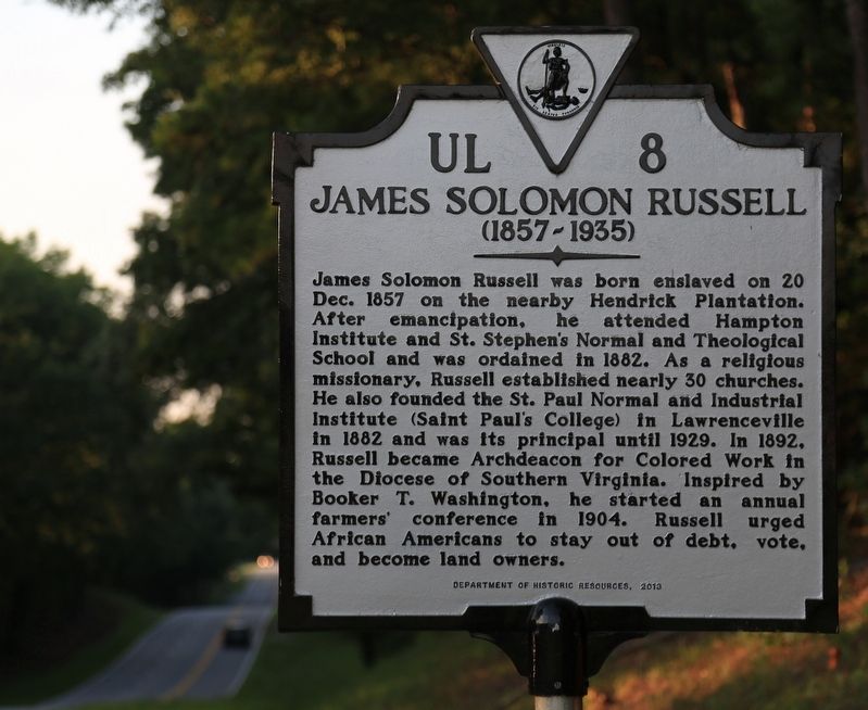 James Solomon Russell Marker image. Click for full size.