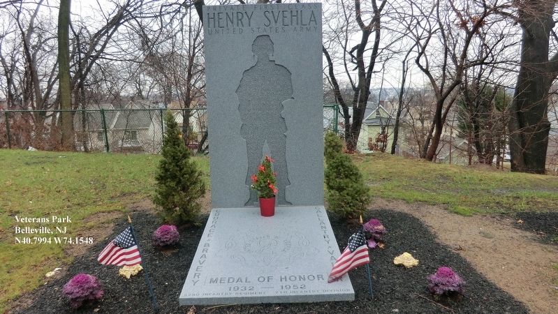 Henry Svehla Monument Marker. Click for full size. Henry Svehla Monument Marker image. Click for full size.