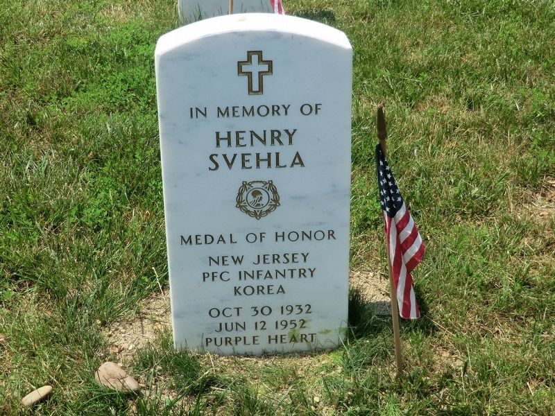 Henry Svehla grave marker image. Click for full size.