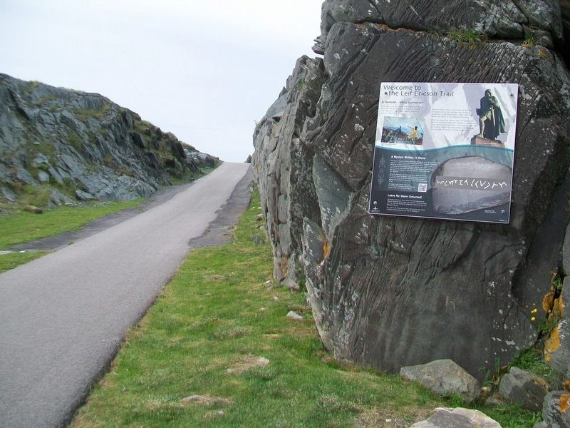 Welcome to the Leif Ericson Trail Marker image. Click for full size.