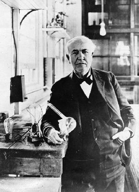 Thomas A. Edison image. Click for full size.