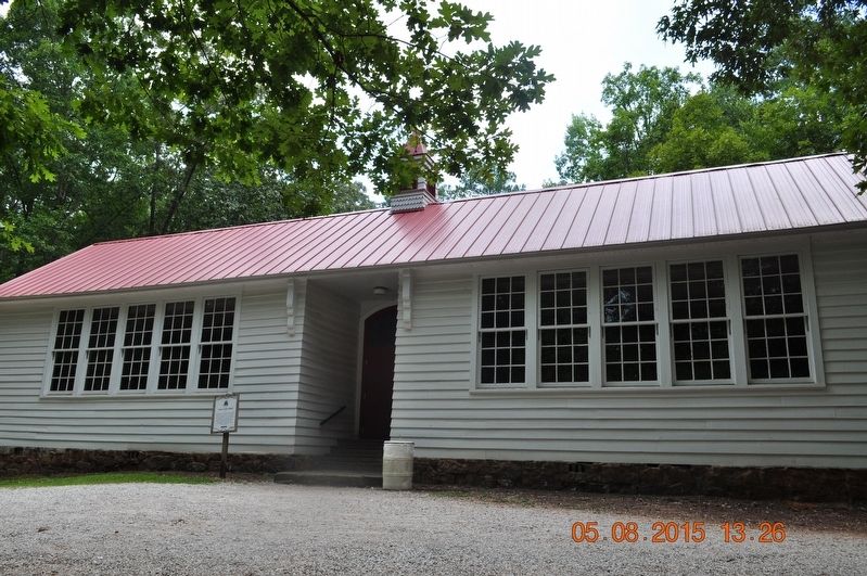 Cane Creek School Marker image. Click for full size.