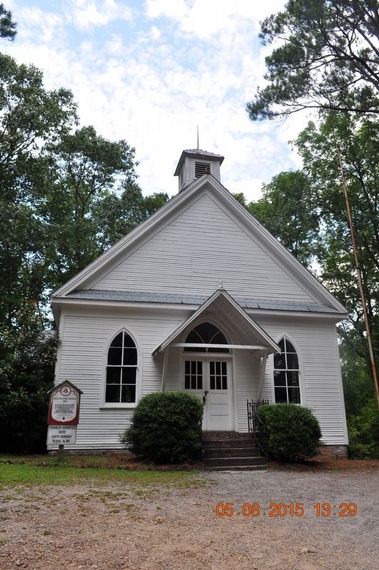 Old Country Church Marker. Click for full size. Old Country Church Marker image. Click for full size.
