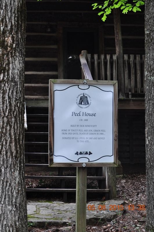 Peel House Marker. Click for full size. Peel House Marker image. Click for full size.