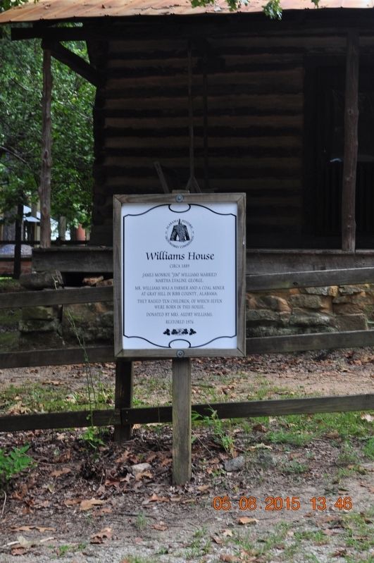 Williams House Marker. Click for full size. Williams House Marker image. Click for full size.