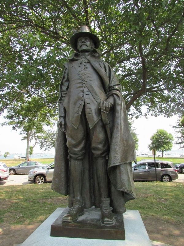 Statue of Major William Bradford image. Click for full size.