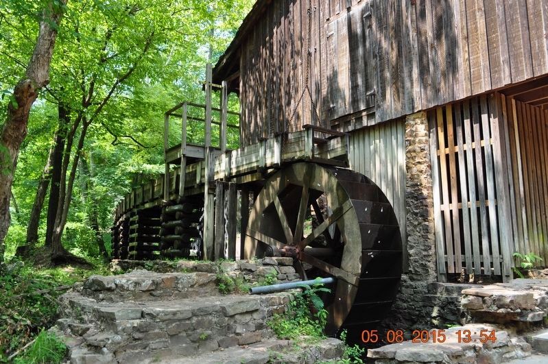John Wesley Hall Grist Mill & Cotton Gin Marker. Click for full size. John Wesley Hall Grist Mill & Cotton Gin Marker image. Click for full size.