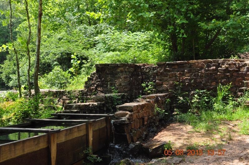 John Wesley Hall Grist Mill & Cotton Gin Marker. Click for full size. John Wesley Hall Grist Mill & Cotton Gin Marker image. Click for full size.