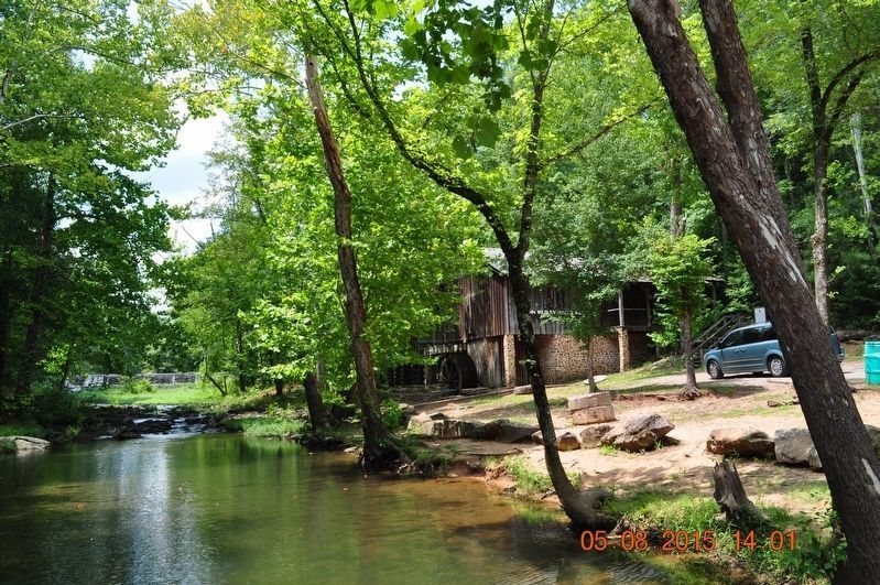 John Wesley Hall Grist Mill & Cotton Gin Marker. Click for full size. John Wesley Hall Grist Mill & Cotton Gin Marker image. Click for full size.