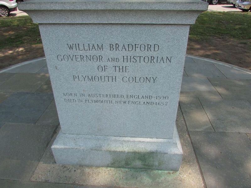 William Bradford Marker. Click for full size. William Bradford Marker image. Click for full size.