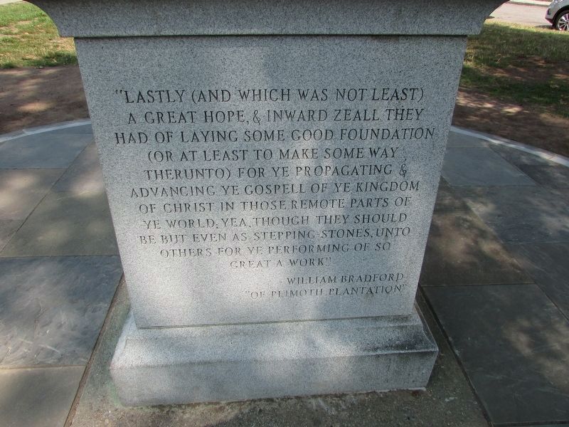 Side of Monument. Click for full size. Side of Monument image. Click for full size.
