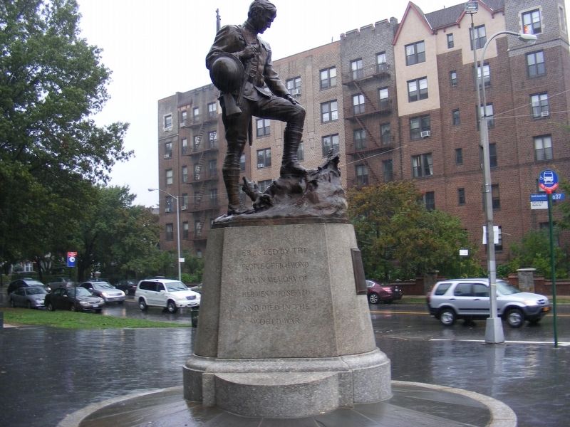 World War I Memorial Marker-Side 1. Click for full size. World War I Memorial Marker-Side 1 image. Click for full size.