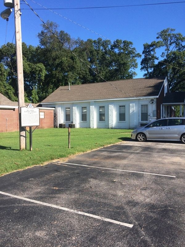 Big Creek Baptist Church Marker. Click for full size. Big Creek Baptist Church Marker image. Click for full size.