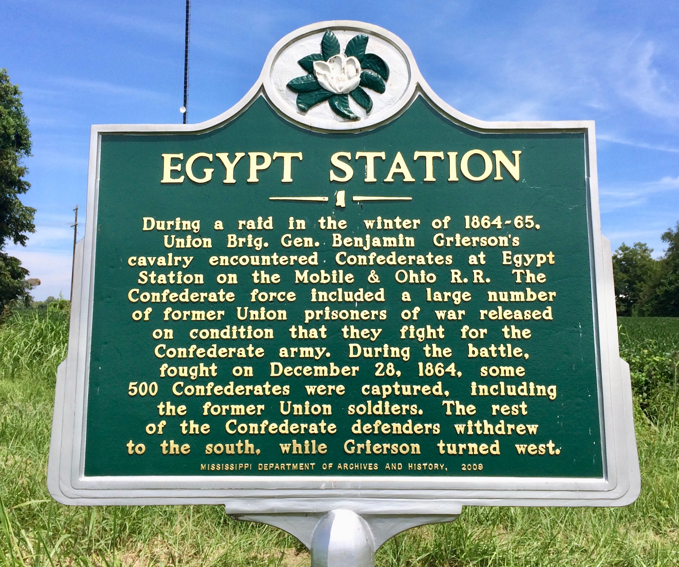 Egypt Station Marker