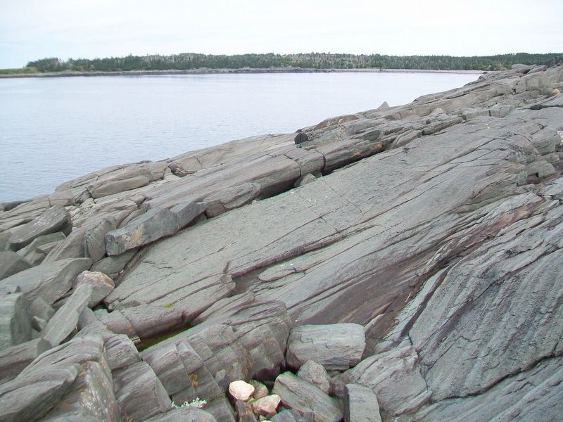 Cape Forchu Geology image. Click for full size.