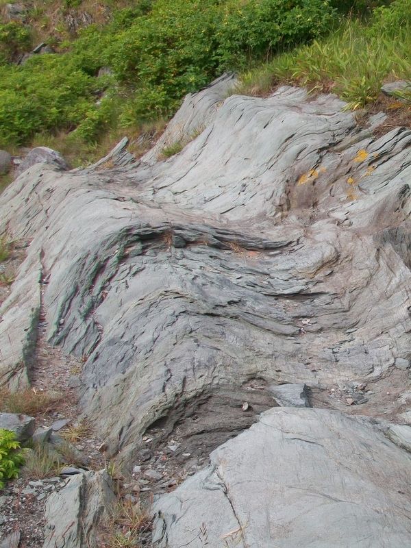 Cape Forchu Geology image. Click for full size.