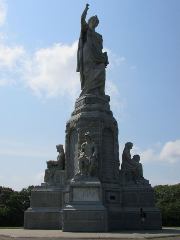National Monument to the Forefathers. Click for full size. National Monument to the Forefathers image. Click for full size.