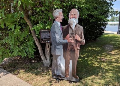 Henry Ford and John Tanner Marker image. Click for full size.