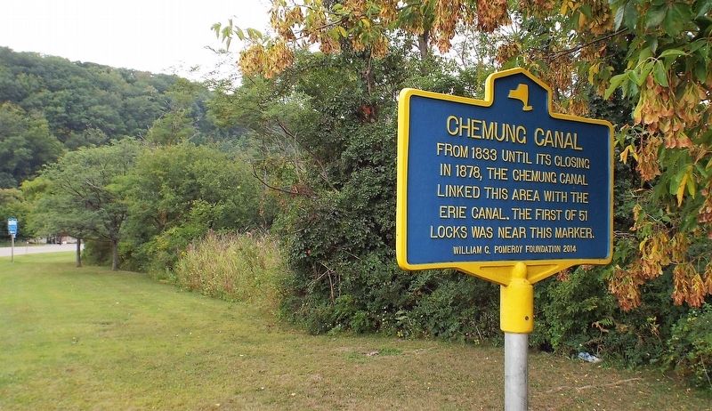 Chemung Canal Marker image. Click for full size.