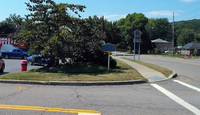 Toll Plank Road Marker image. Click for full size.