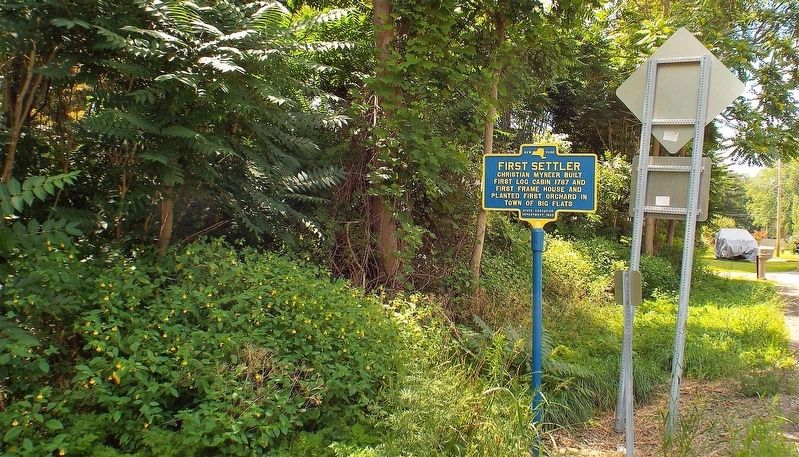 First Settler Marker. Click for full size. First Settler Marker image. Click for full size.