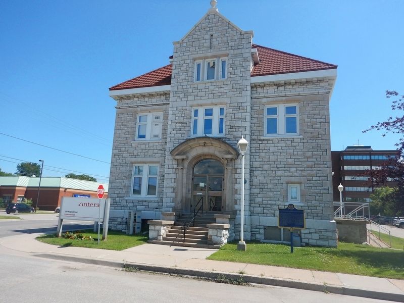 Wideview of The Ontario Northland Railway Marker. Click for full size. Wideview of The Ontario Northland Railway Marker image. Click for full size.