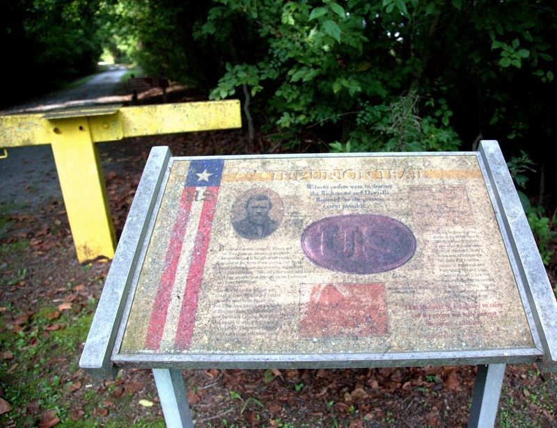 The Union Trail Marker. Click for full size. The Union Trail Marker image. Click for full size.