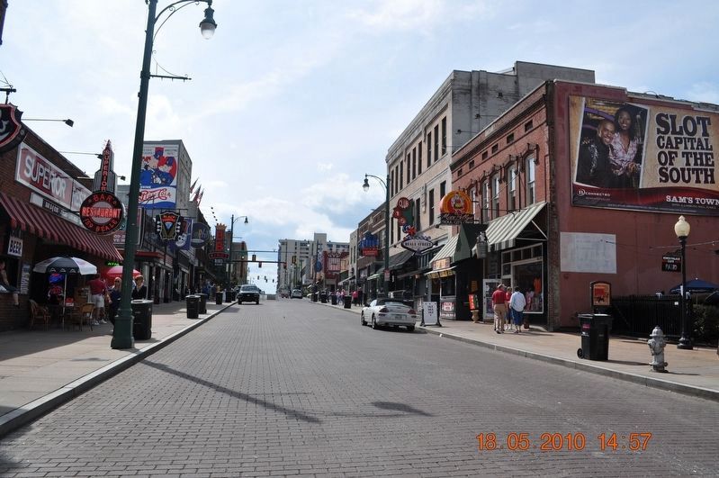 Beale Street #4 Marker. Click for full size. Beale Street #4 Marker image. Click for full size.