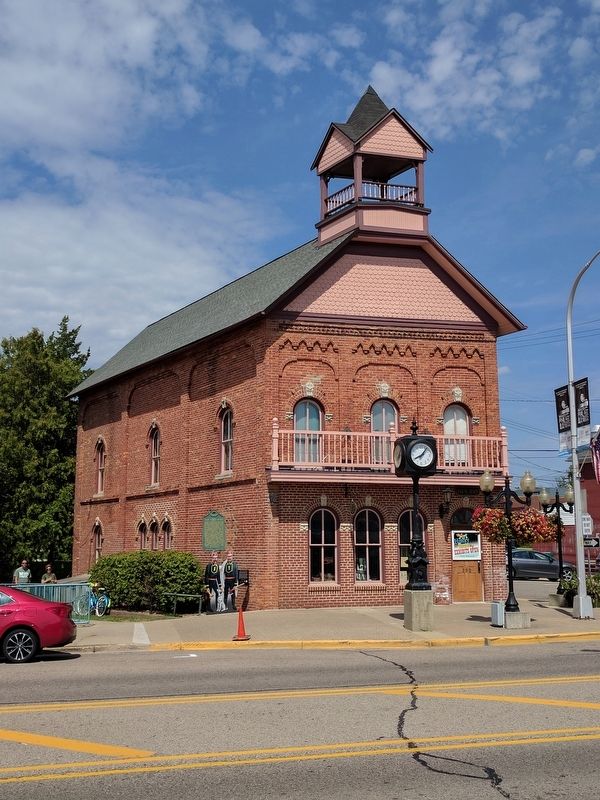 Brighton Hook and Ladder Co. Marker. Click for full size. Brighton Hook and Ladder Co. Marker image. Click for full size.