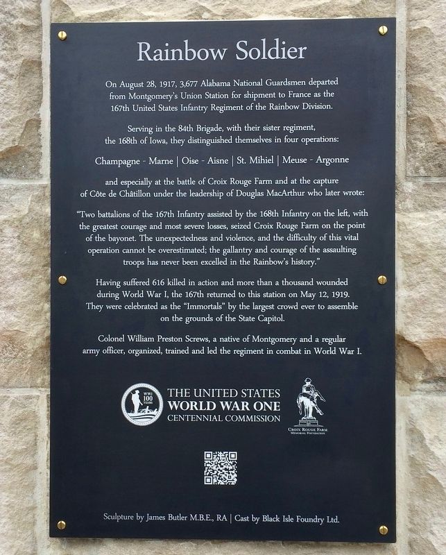 Rainbow Soldier Marker (front) image. Click for full size.
