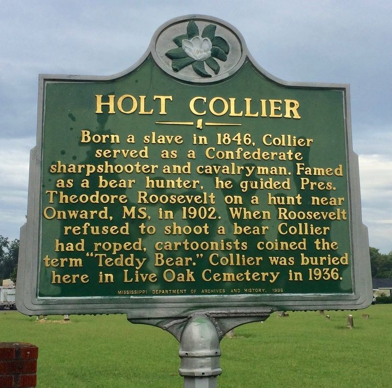 Holt Collier Marker image. Click for full size.
