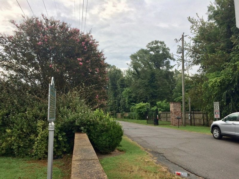 One of three gated-entrances to the planned community.. Click for full size. One of three gated-entrances to the planned community. image. Click for full size.